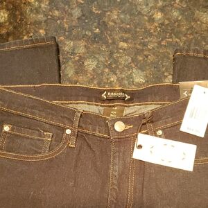 Nanette Lepore Women's Dark Blue Flare Jeans